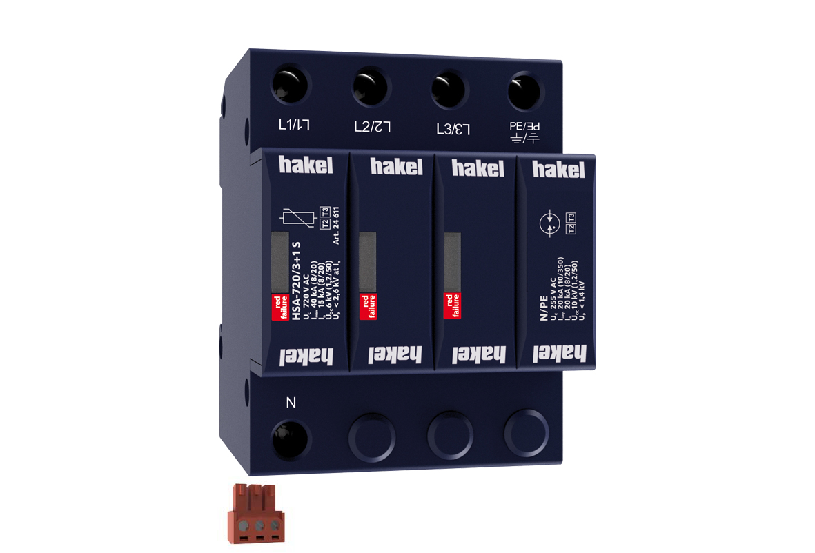 HAKEL 24611 HSA-720/3+1 S SPD typ 2+3