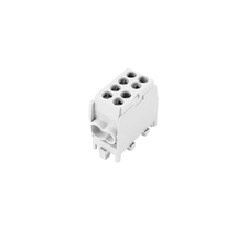 EL 1006511 Svorkovnice rozbočovací HLAK 25 1/2 M2, 100A, 1pól., AL/CU, IP20, šedá, na DIN /2080136