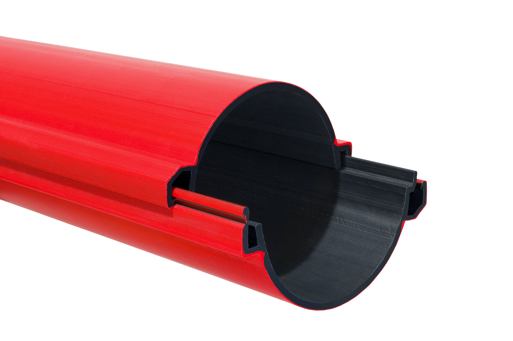 Chránička dělená pevná 110 mm 3 m