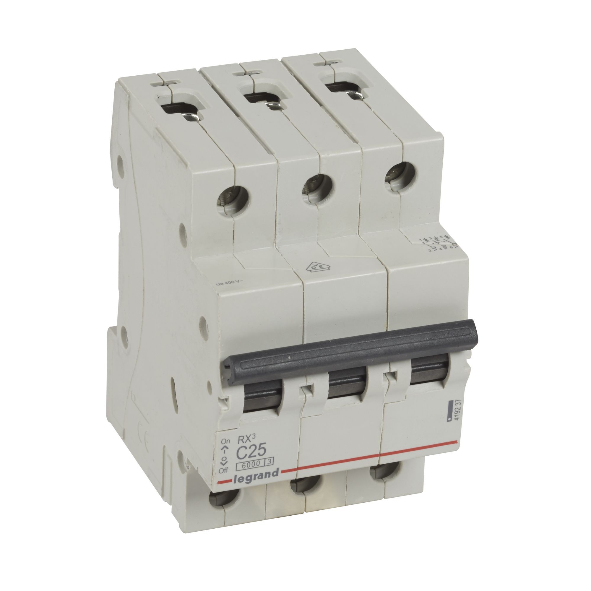 Jistič třípolový LEGRAND 419237 RX3 3P C25 6000A