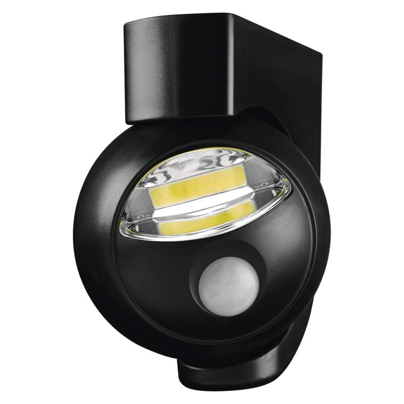 P3312 COB LED NOČNÍ SVĚTLO, ČERNÉ