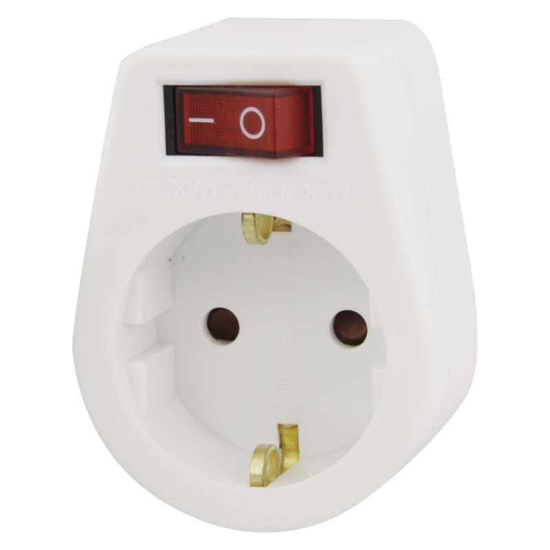 EMOS P00262 ZÁSUVKA S VYPÍNAČEM, SCHUKO