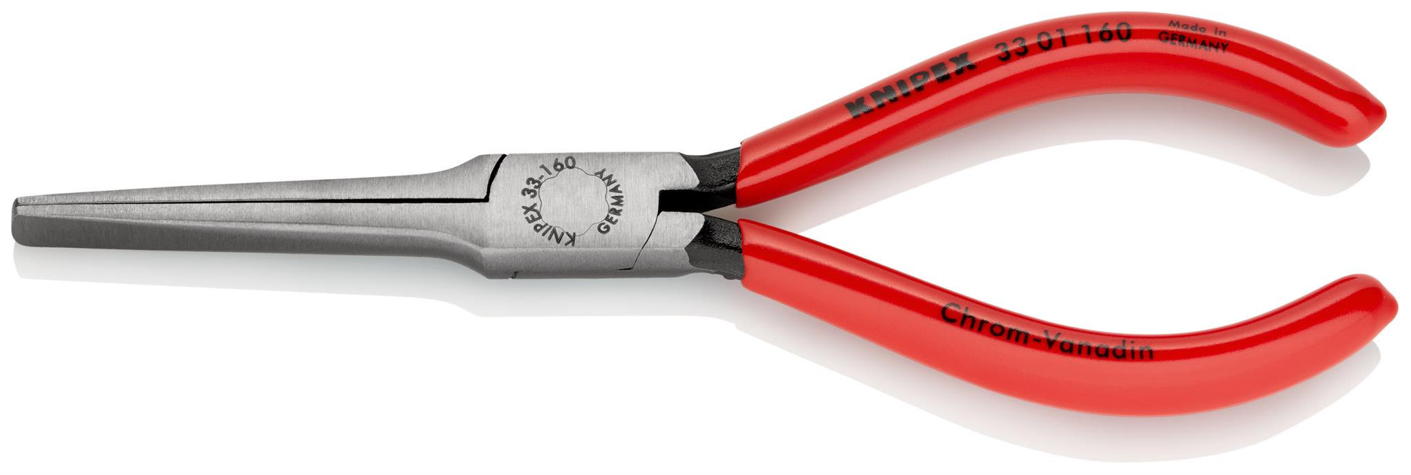 Rovné ploché kleště 160 mm Knipex s dlouhými čelistmi  - 3301160