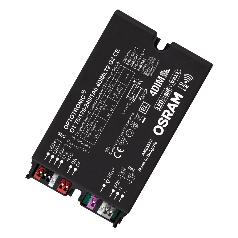 LED driver proudový OSRAM OT 75/170-240/1A0 4DIMLT2 G2 CE, DALI, IP20