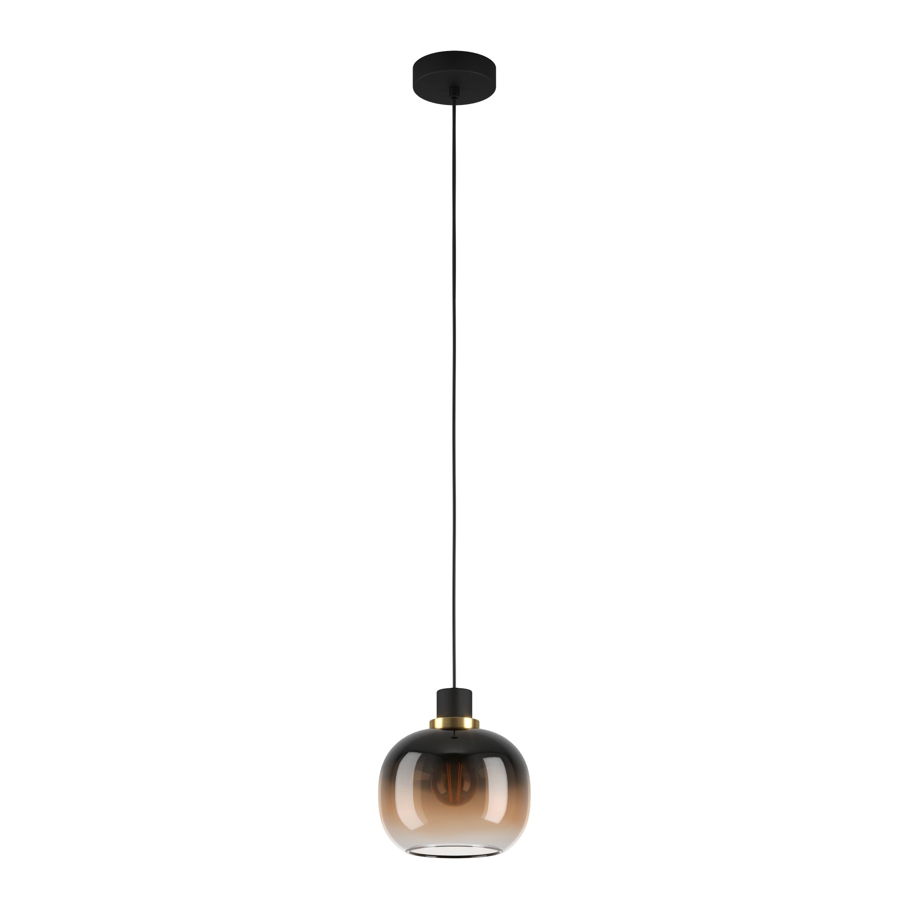 Závěsné svítidlo OILELLA černá O190 mm 1x40 EGLO