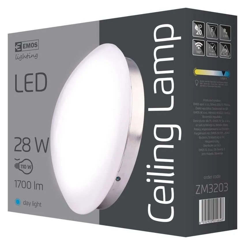 LED SVÍTIDLO PŘIS. KR/28W/DL *ZM3203