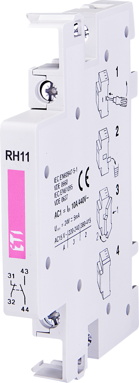 ETI 002461101 pomocné kontakty, RH 11