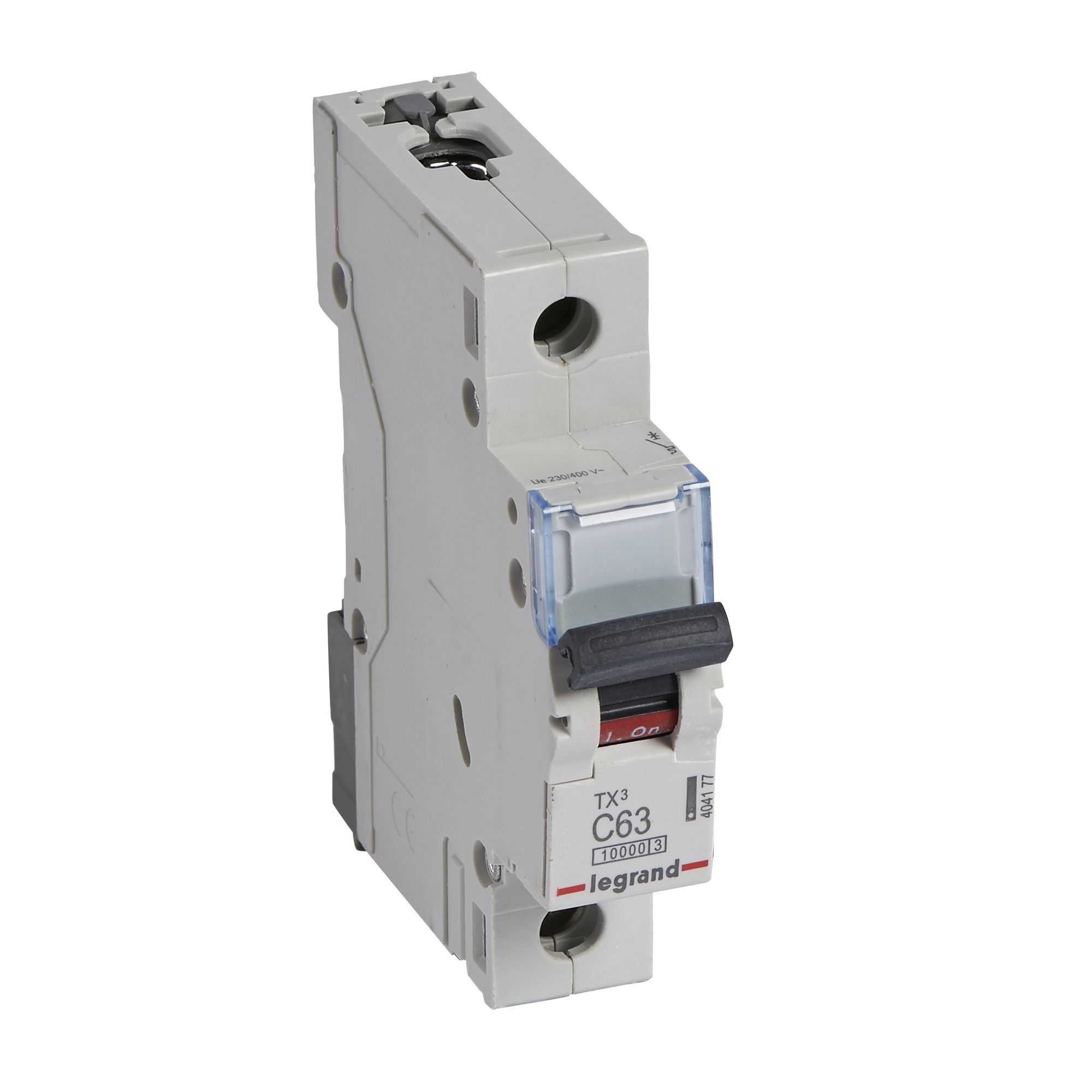 Jistič jednopólový LEGRAND 404177 TX3 1P C63 10000A