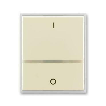 ABB 3558E-A00655 21 Element Kryt spínače jednoduchý, s průzorem, pro řazení 2S