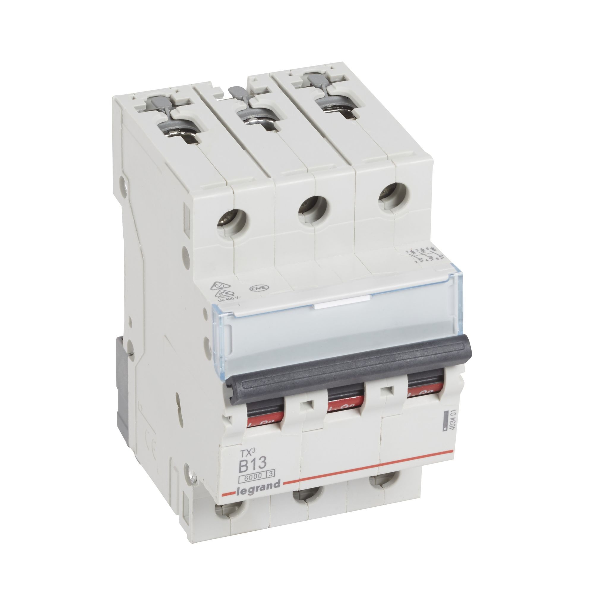 Jistič třípolový LEGRAND 403401 TX3 3P B13 6000A