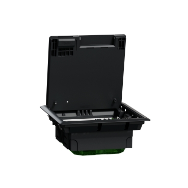 SCHN INS52120 Unica System+ - Podlahová krabice M plastová 4 moduly 45x45