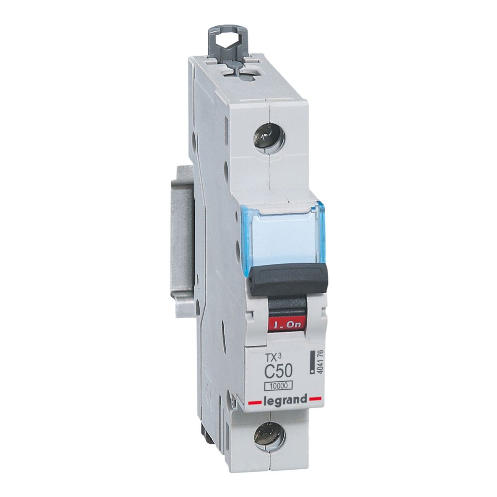 Jistič jednopólový LEGRAND 404176 TX3 1P C50 10000A