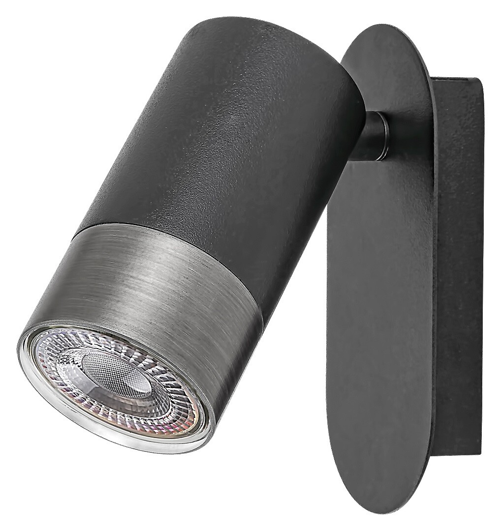 Nástěnné svítidlo Zircon matná černá GU10 1×5W RABALUX 5069