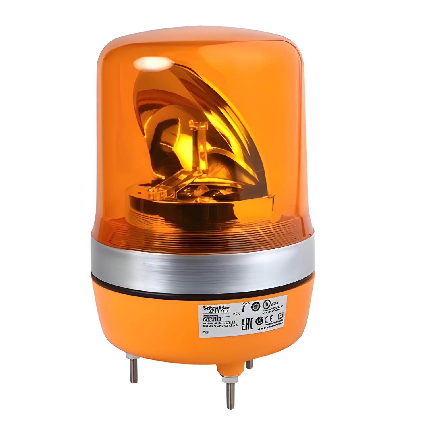 SCHN XVR10B05 Rotační maják, 106mm,LED 24V,Oranžová