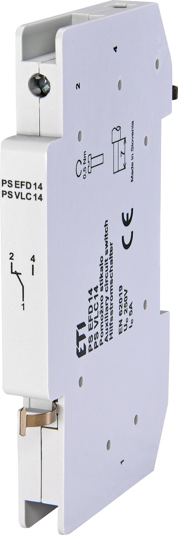 ETI 002569001 pomocný spínač, PS EFD14 & VLC14