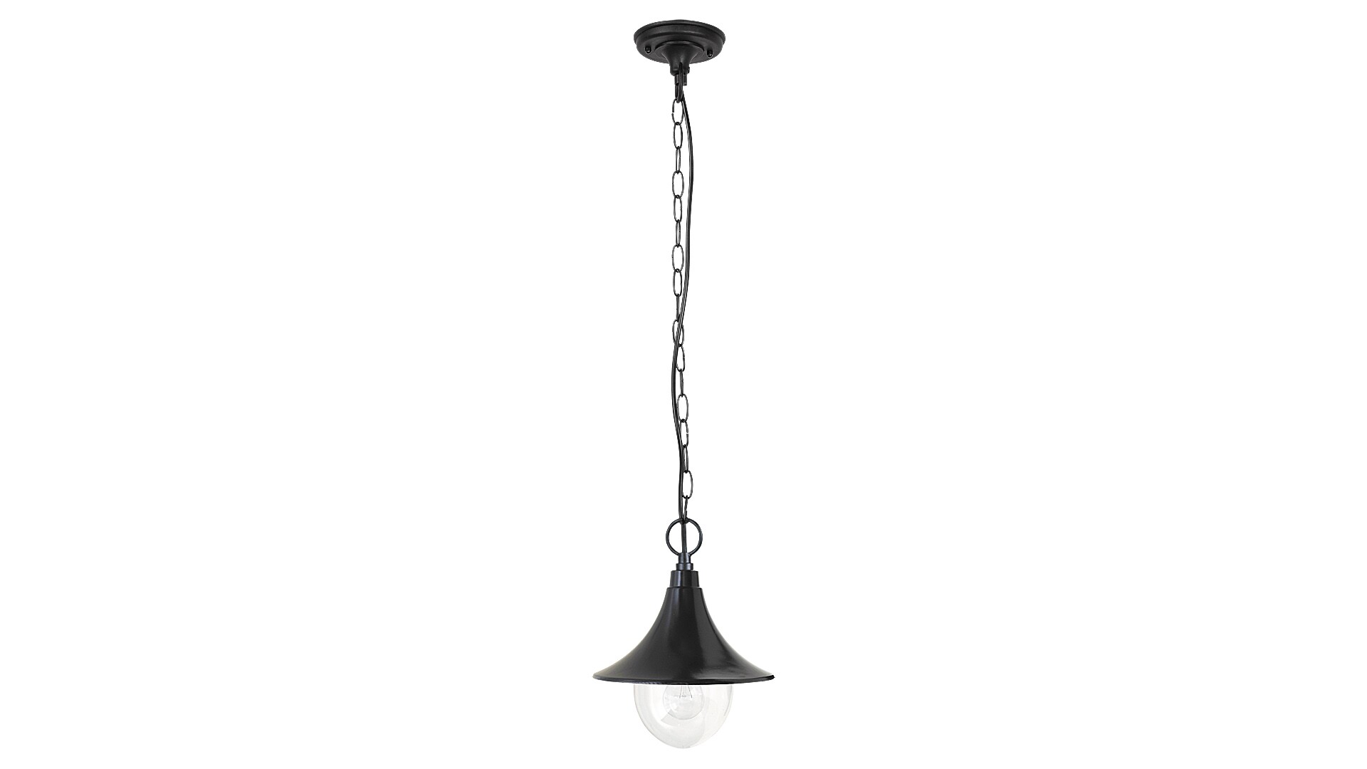 Venkovní závěsné svítidlo Konstanz černá E27 1×100W RABALUX 8246