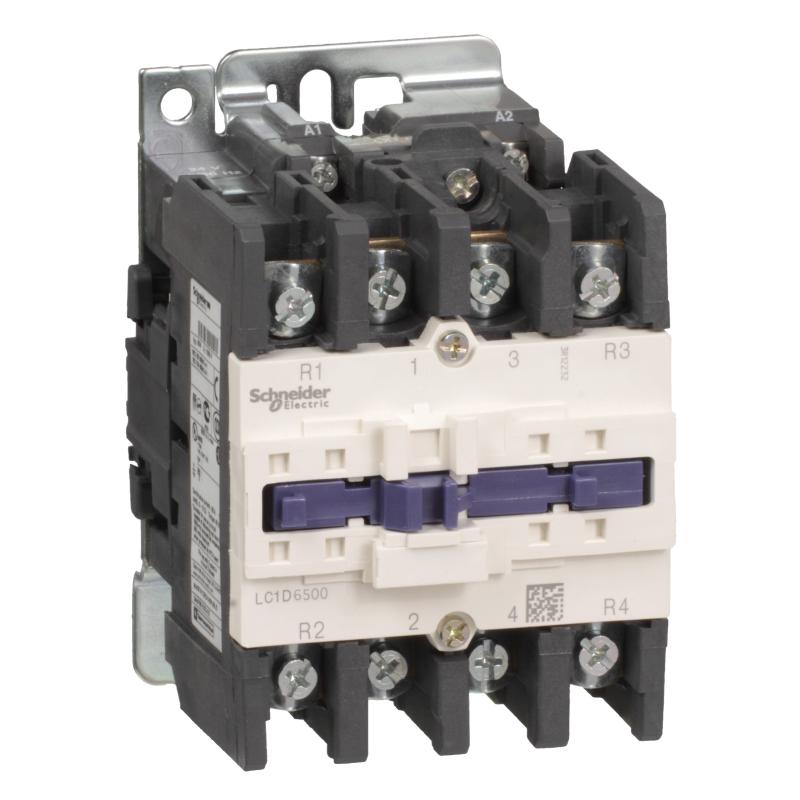 SCHN LC1D65008F7 CONTACTOR 65A 2P2R 110V 50/60