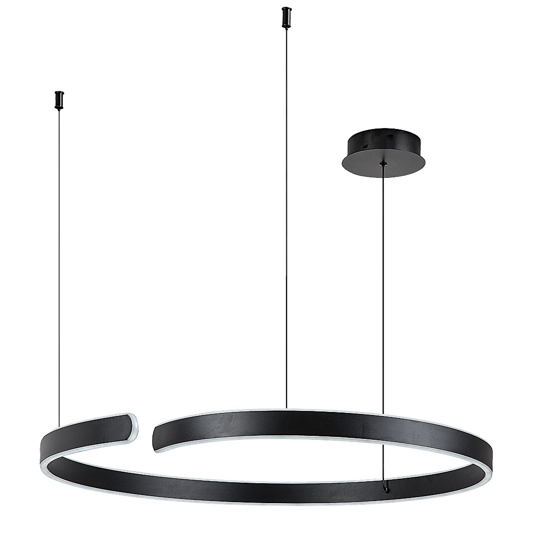 Závěsné svítidlo Silnora černá LED 45W RABALUX 72115