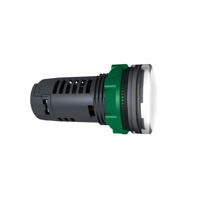 SCHN XB5EVG1 Signálka 110-120 V, bílá