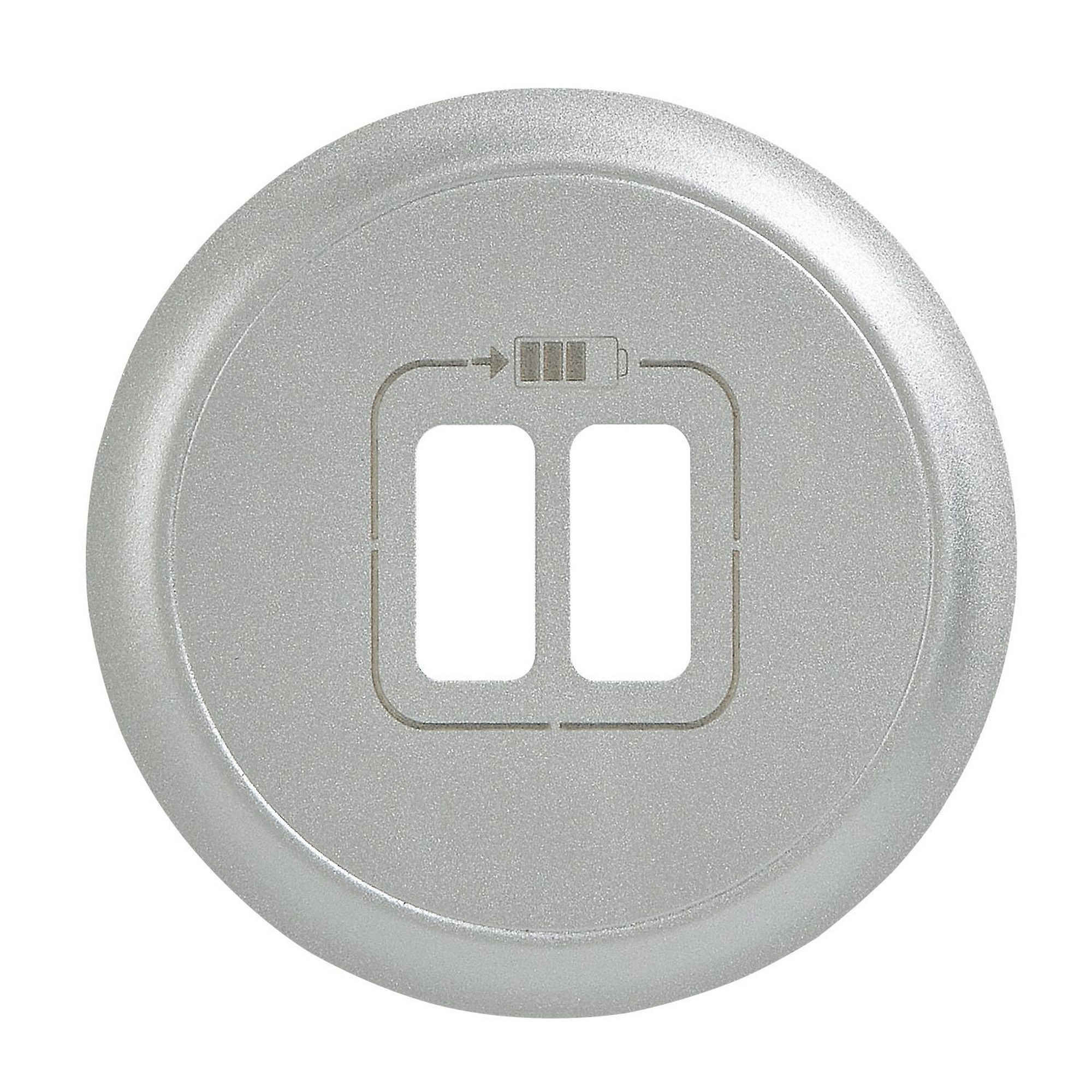 Kryt zásuvky 2xUSB LEG 068556 Céliane titan