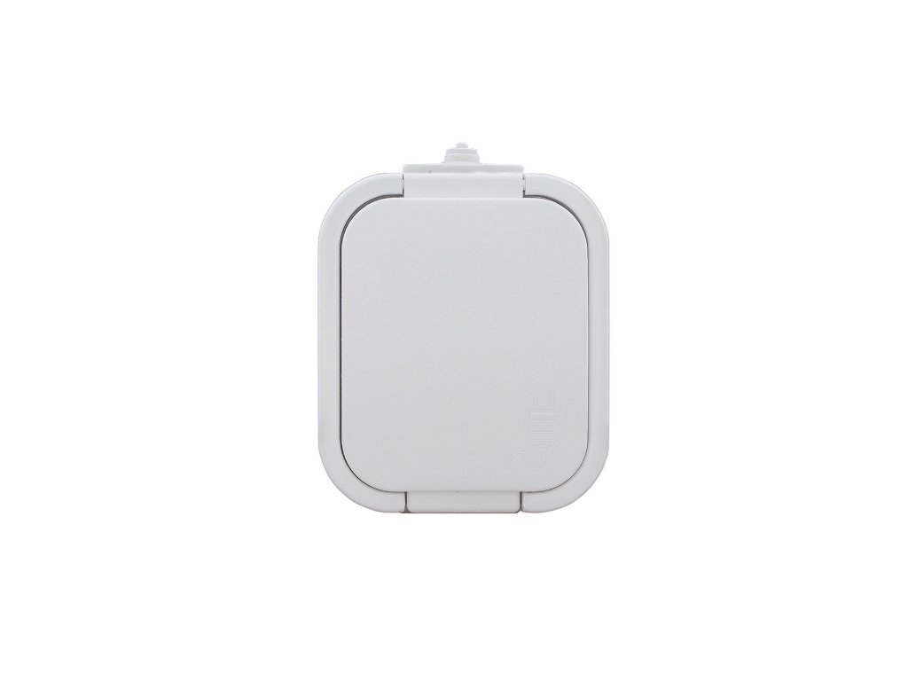 Zásuvka jednonásobná TIMEX NT-16B2 1850021, 2p+Z, IP54, bílá