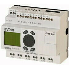 EATON 106391 EC4P-221-MTXD1 Řídicí relé easyControl, provedení s displejem, 12 DI (4 AI), 8 DO, easy