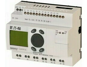 EATON 106391 EC4P-221-MTXD1 Řídicí relé easyControl, provedení s displejem, 12 DI (4 AI), 8 DO, easy