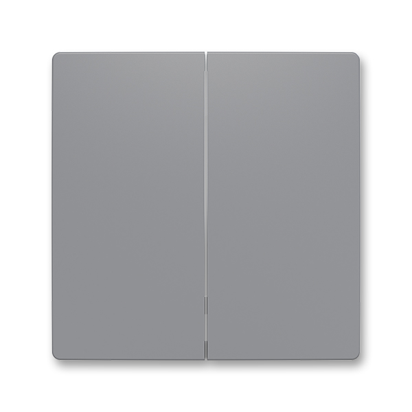 Kryt dělený ABB Zoni 6221T-A01010 241, šedá, pro smart switch