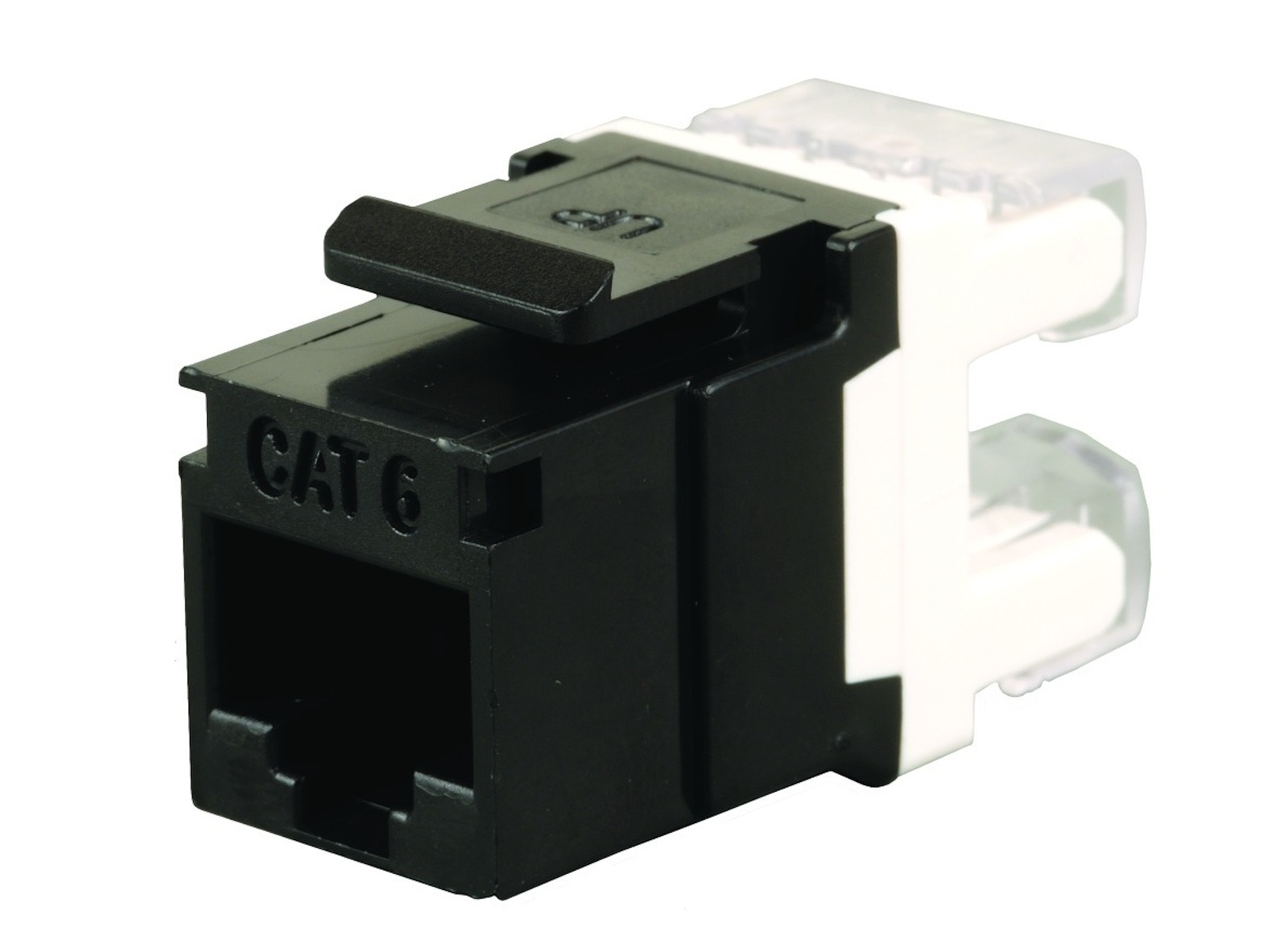 Konektor keystone Solarix SXKJ-6-UTP-BK CAT6 UTP RJ45