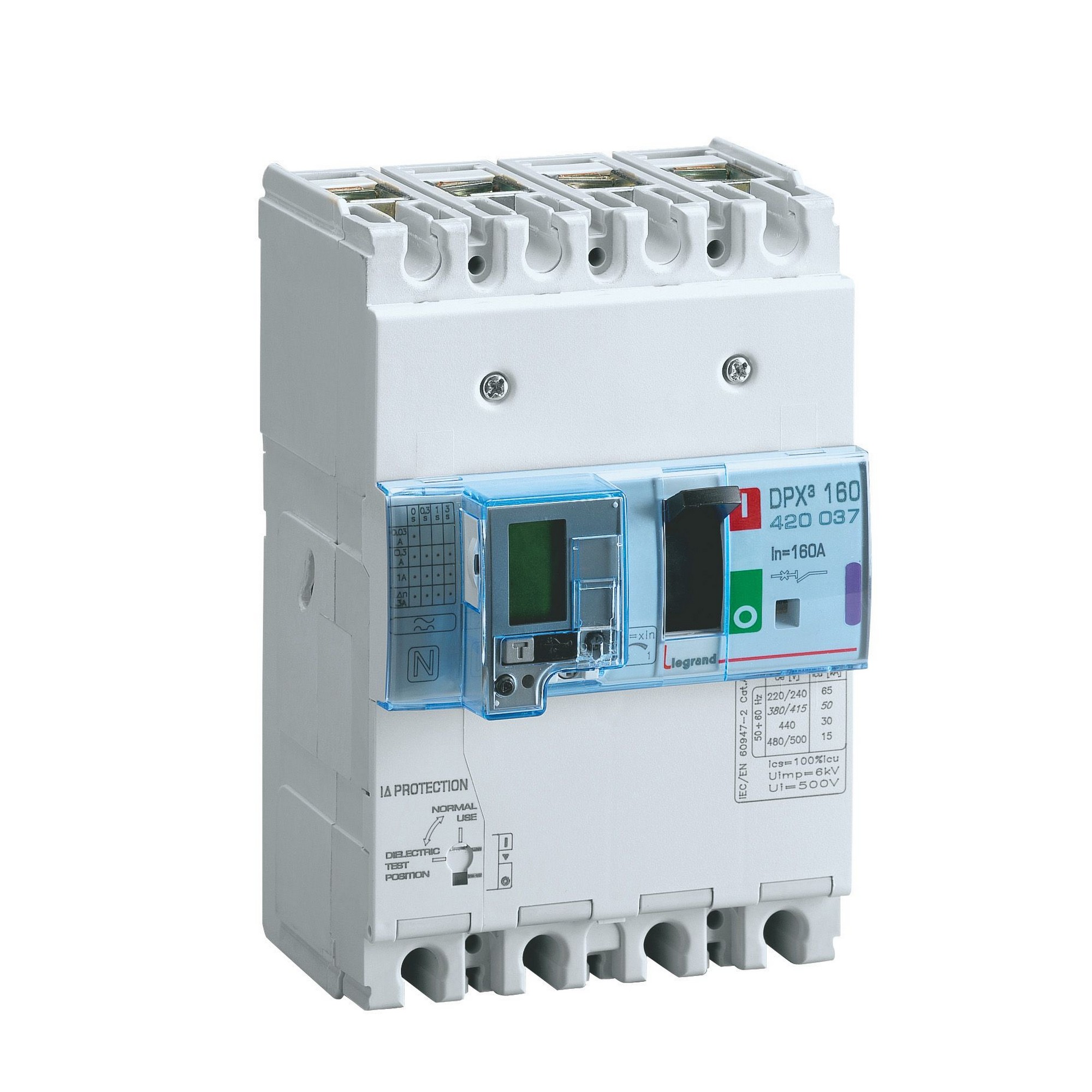 LEG 420032 DPX3 160 TM+CHR 4P 40A 16KA