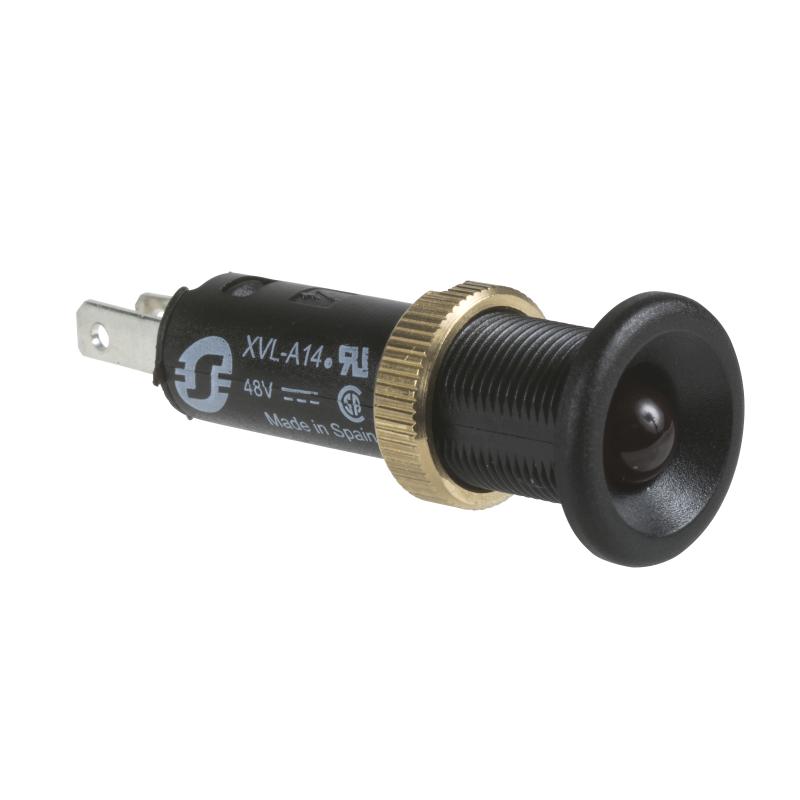 SCHN XVLA144 Signálka s LED - 8 mm,48 V,červená