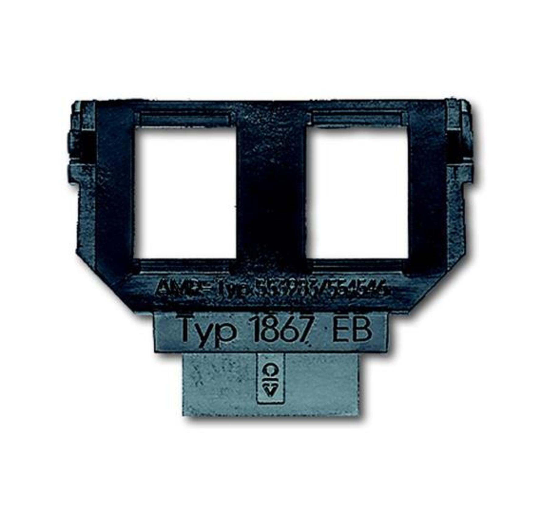 ABB nosná maska 1764-0-0182 Reflex SI 2x keystone (1867 EB) 2CKA001764A0182