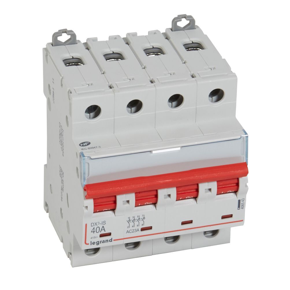 LEG 406543 DX3 VYP. 4P 40A 400V SIG OVL