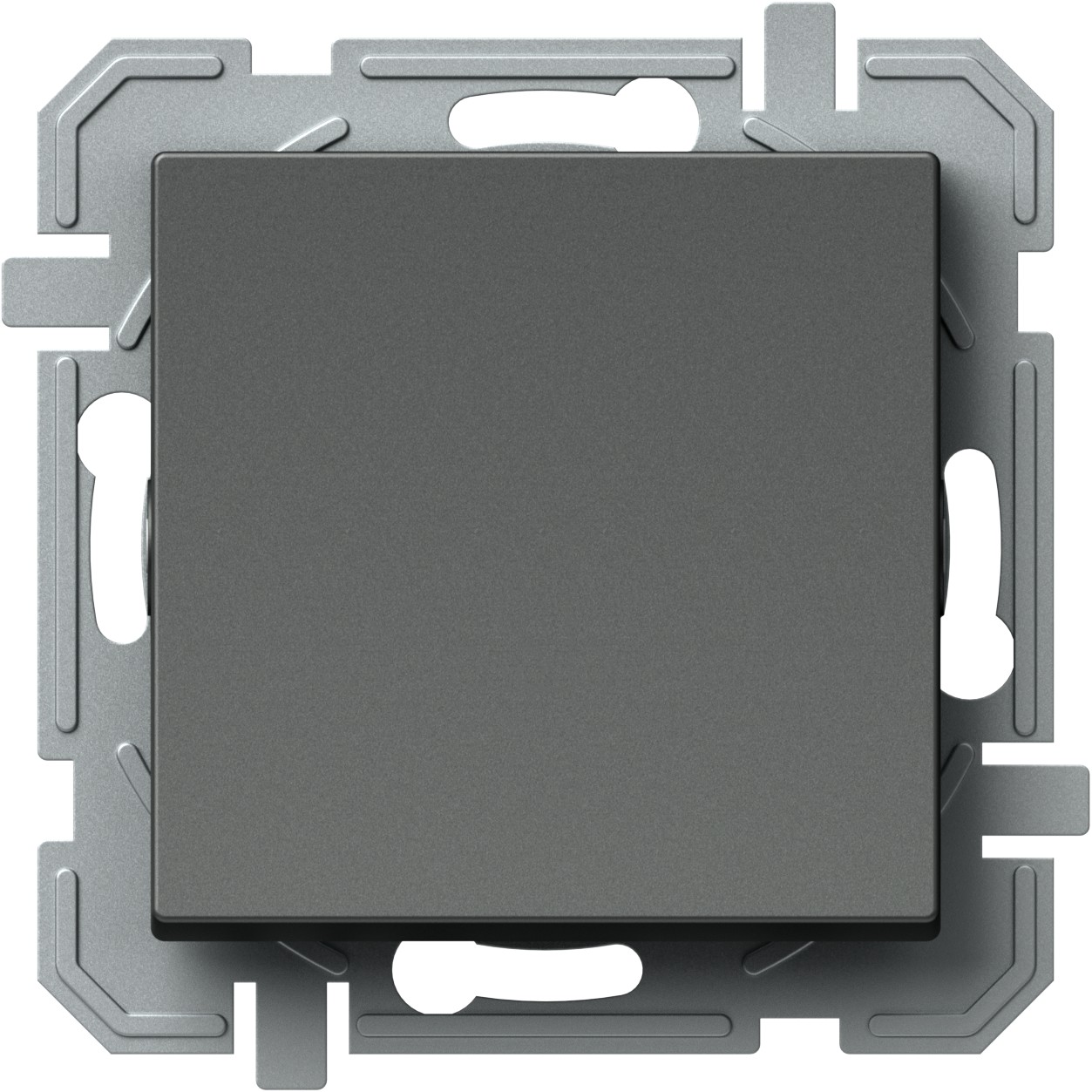 TEM SPÍNAČ KŘÍŽOVÝ 10AX 250V~ AT XO antracit