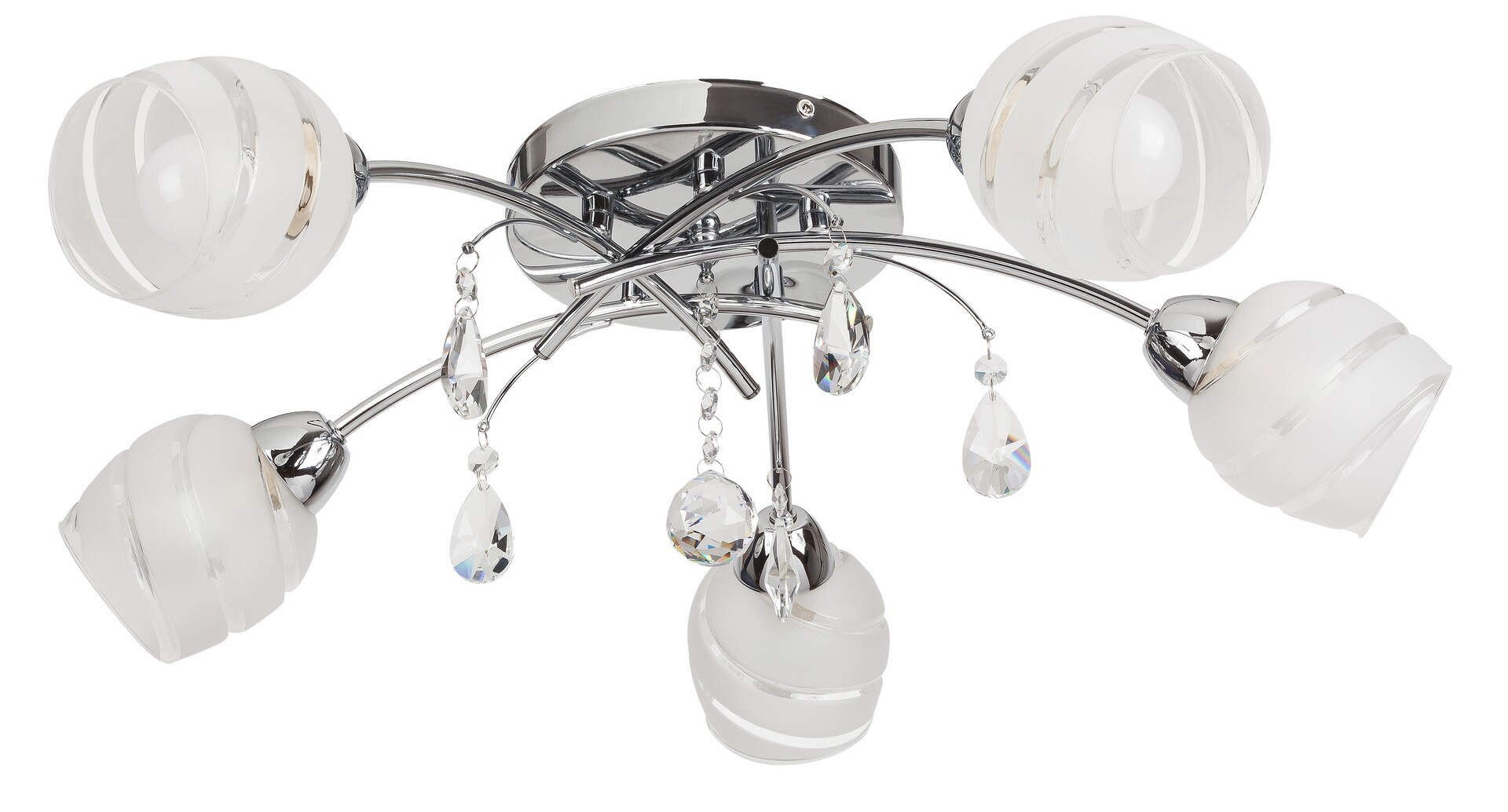 Stropní svítidlo Melissa chromová E14 5×60W RABALUX 2622