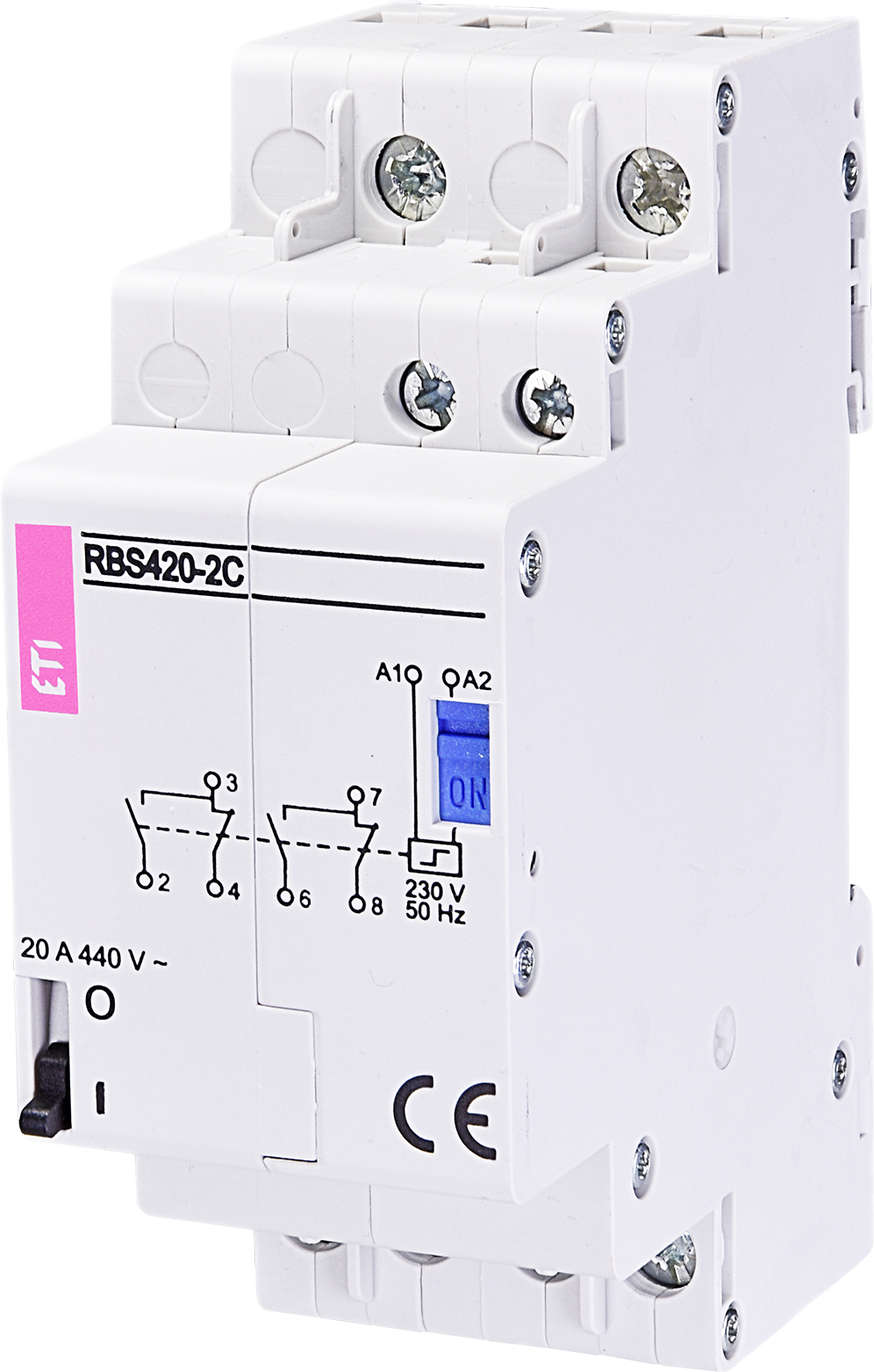 ETI 002464139 spínač, RBS420-2C-230V AC
