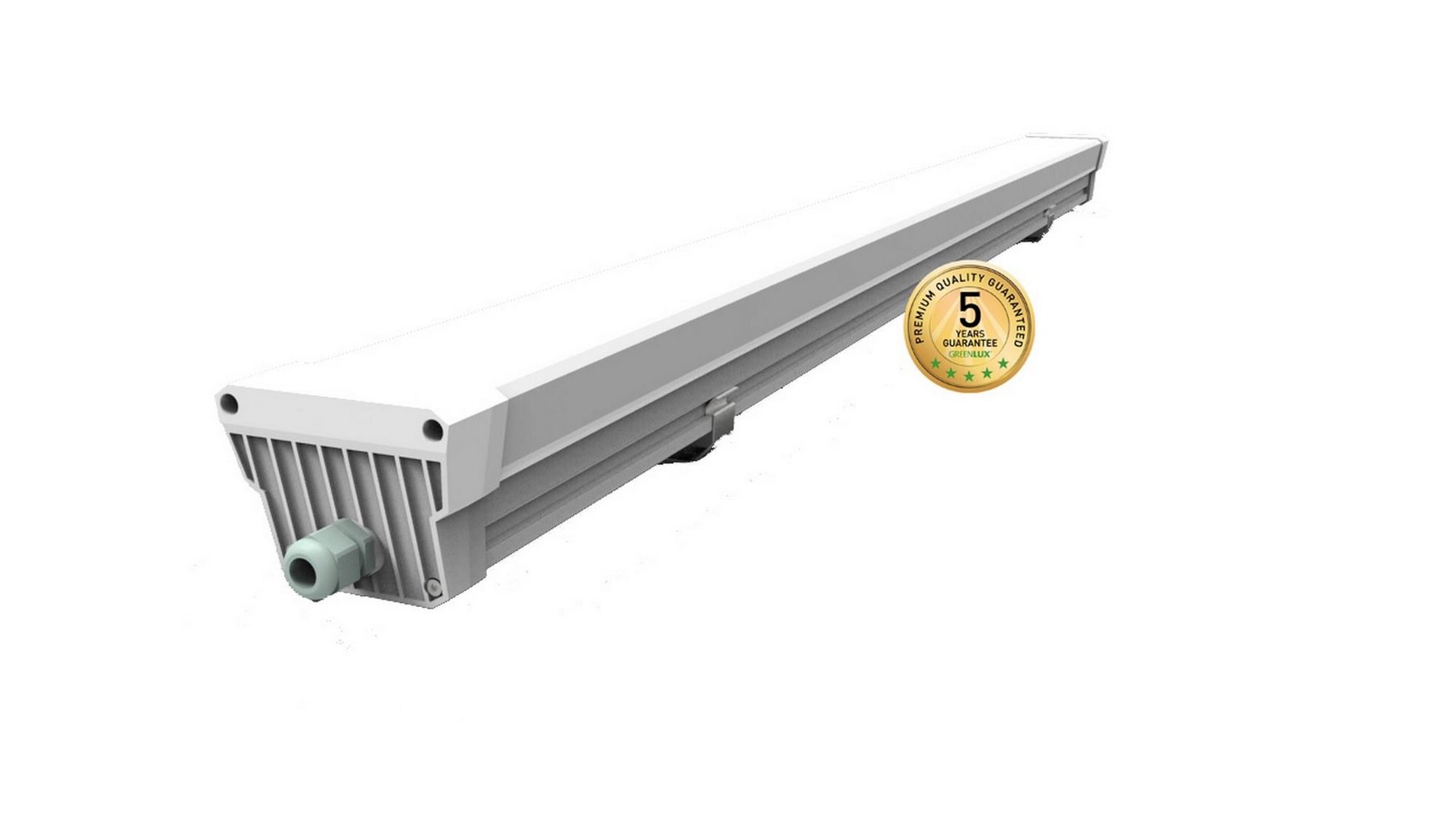 Svítidlo LED průmyslové prachotěsné GREENLUX DUST PROFI LED mléčný 120, IP65, neutrální bílá