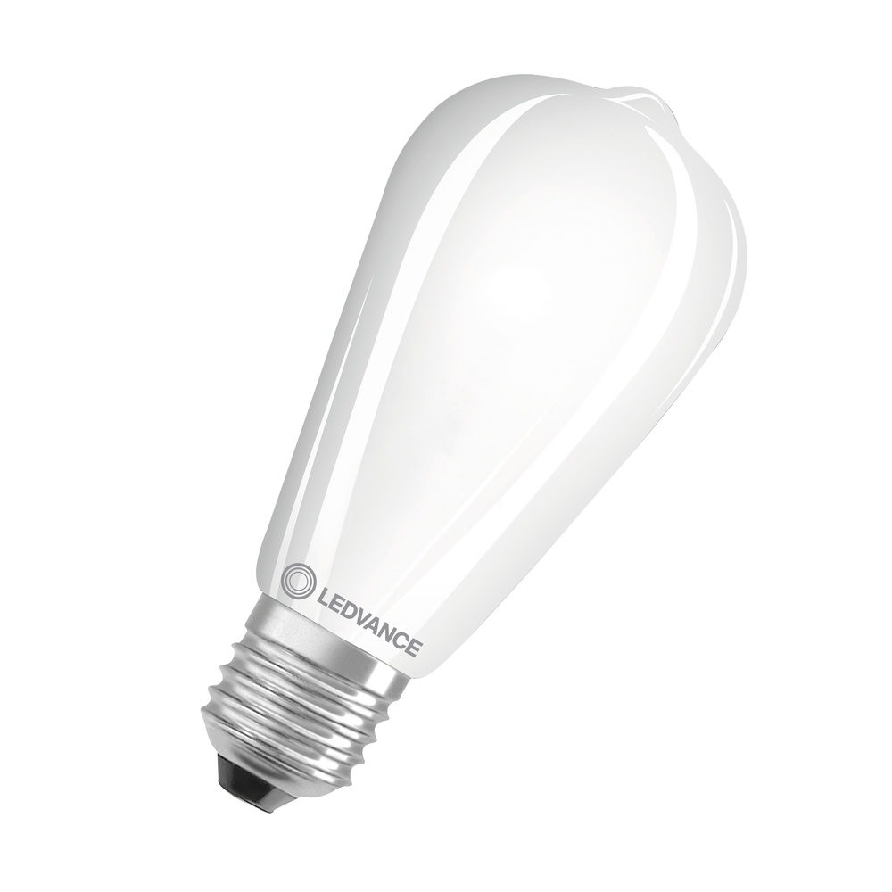 LED žárovka LEDVANCE LED EDISON40 4W 827 FILFR E27 P, matná