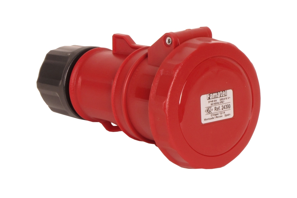 FAM Spojka 24300 IP67/400V/16A/4P 6h, přímá - SpeedPRO