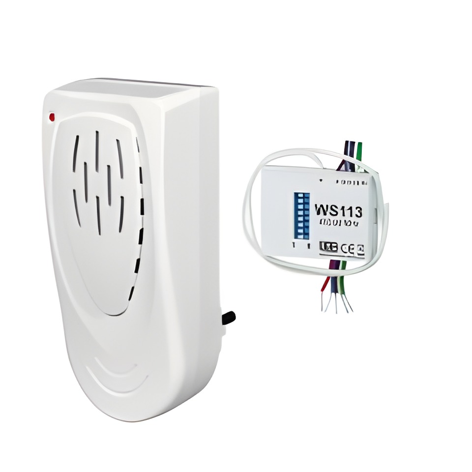 ELB 0282 BZ8-113 Bezdrátový zvonek - 230V ACse samoučením kódů