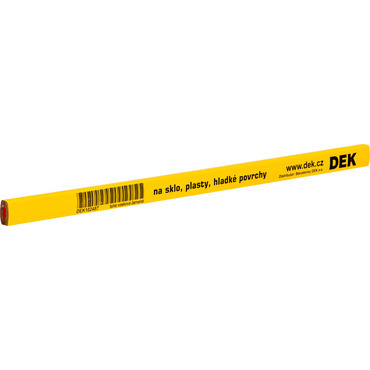 Tužka na hladké povrchy DEK 240 mm žlutá