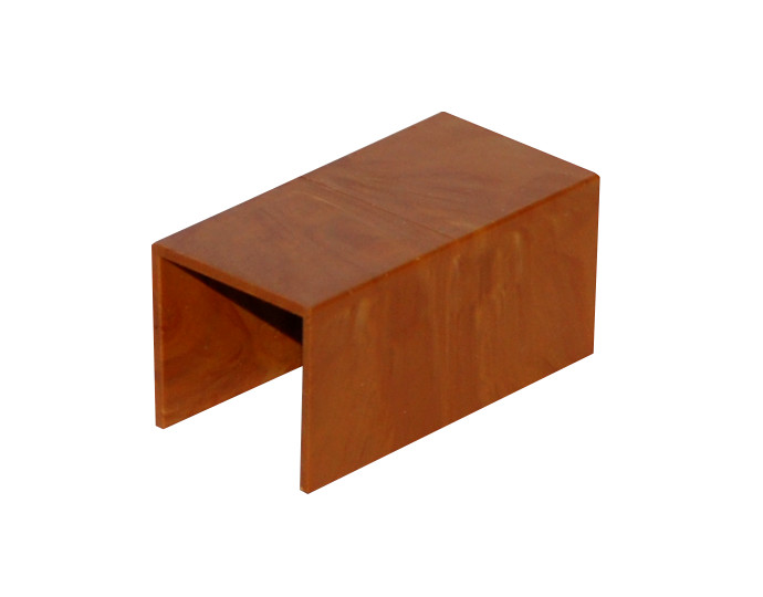 MALPRO 54020-8835 Spojka 40x20mm, imitace dřeva tmavá