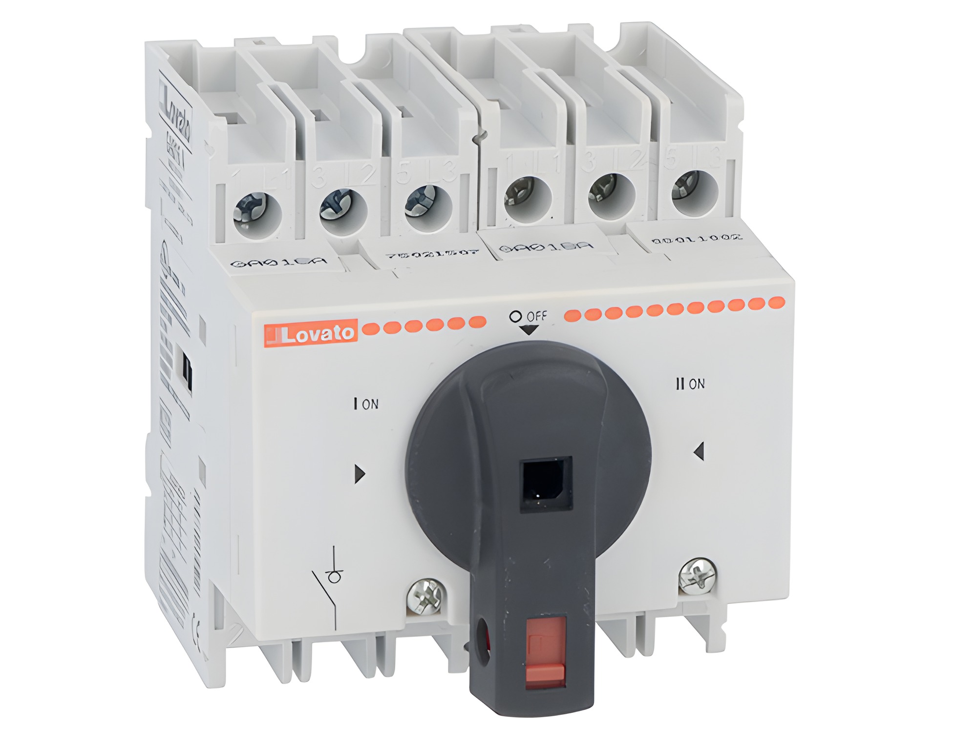 Přepínač sítí LOVATO GA025ET6 3P 25A na DIN/panel
