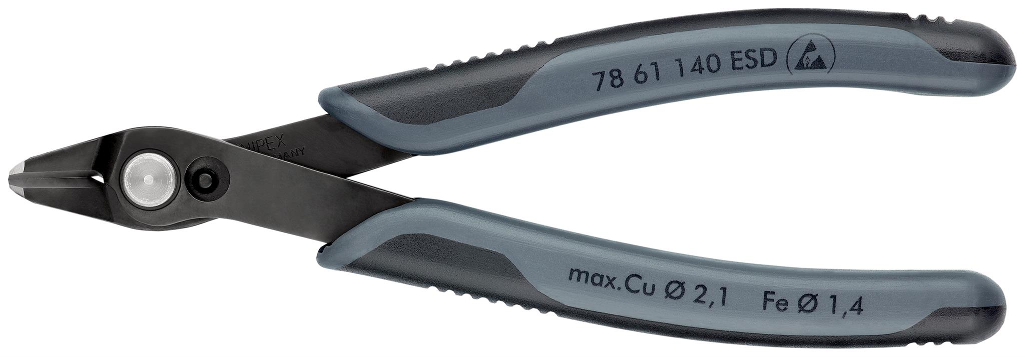 KNIPEX 78 61 140 ESD Kleště štípací boční Electronic-Super-Knips