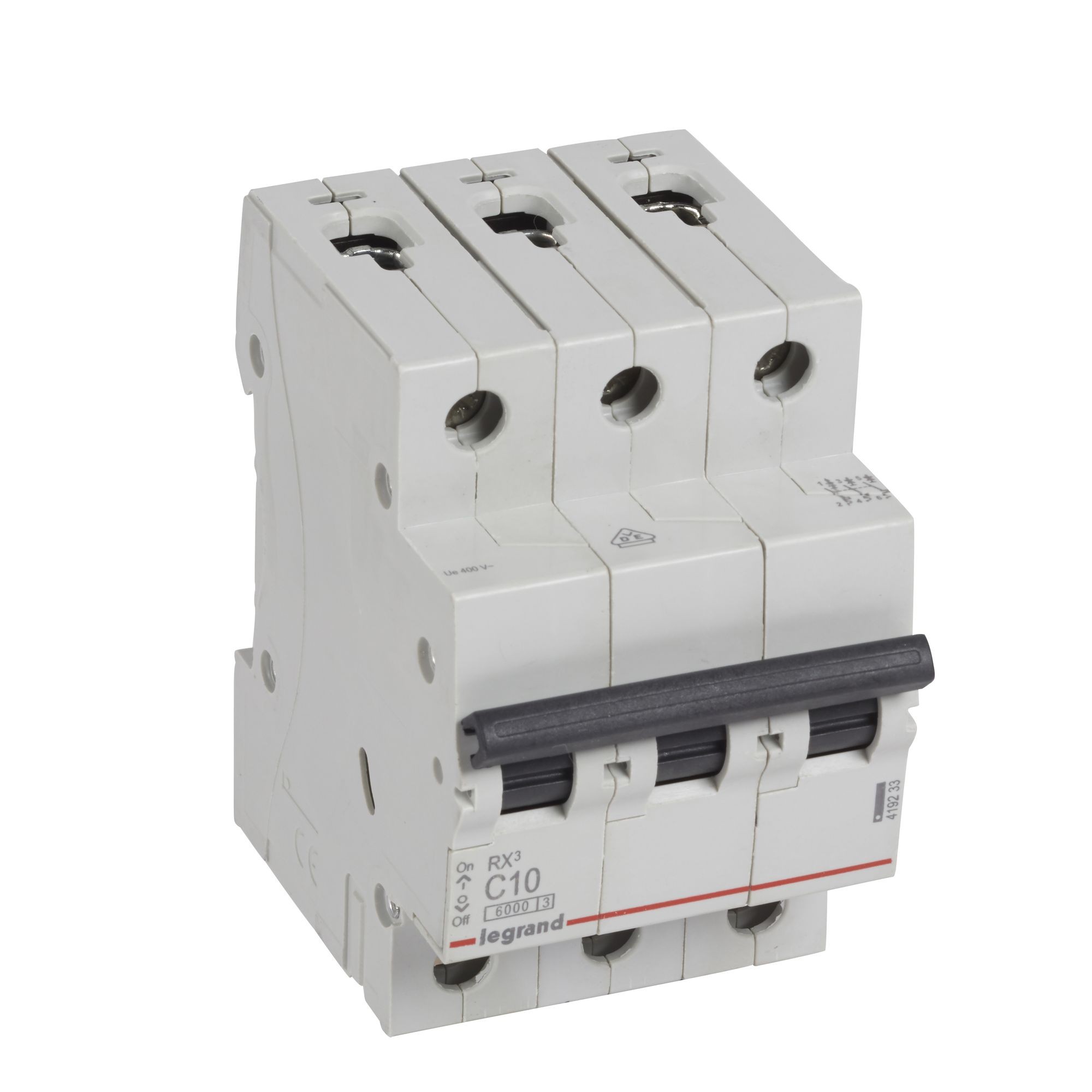 Jistič třípolový LEGRAND 419233 RX3 3P C10 6000A