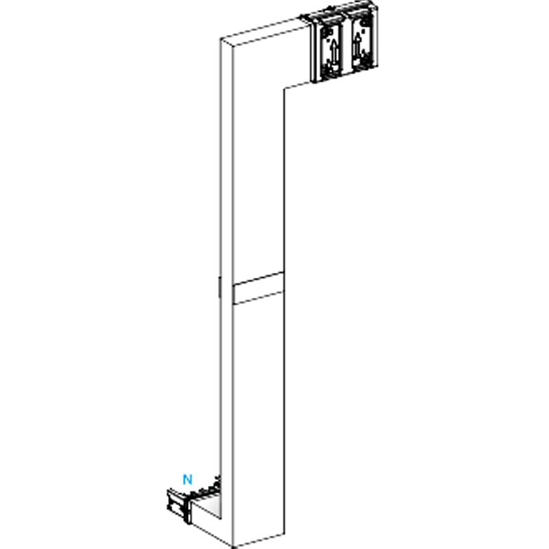 SCHN KSA250DMBK41F 3D koleno 250 A na míru