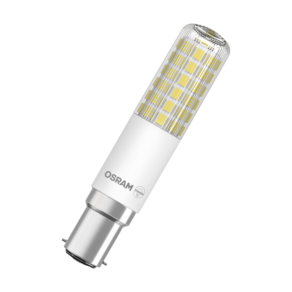 LED žárovka OSRAM LEDTSLIM75D8W/827 230V B15D FS1
