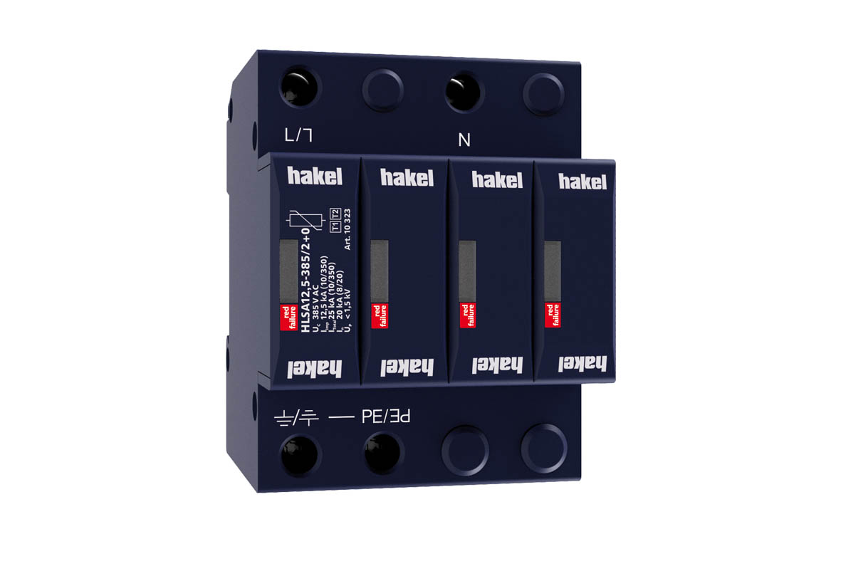 HAKEL 10323 HLSA12,5-385/2+0 SPD typ 1+2
