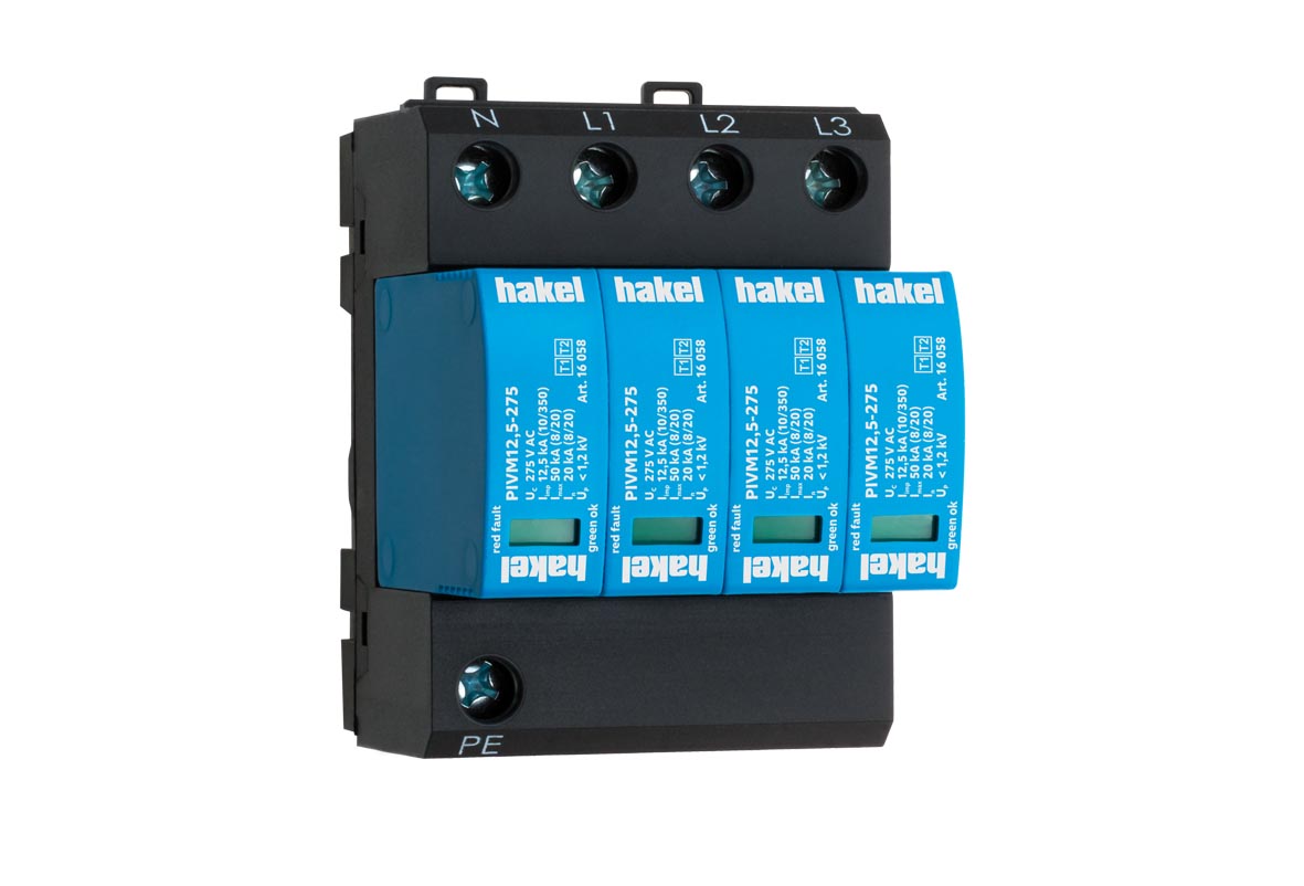 HAKEL 16056 PIVM12,5-275/4+0 Vseries SPD typ 1+2
