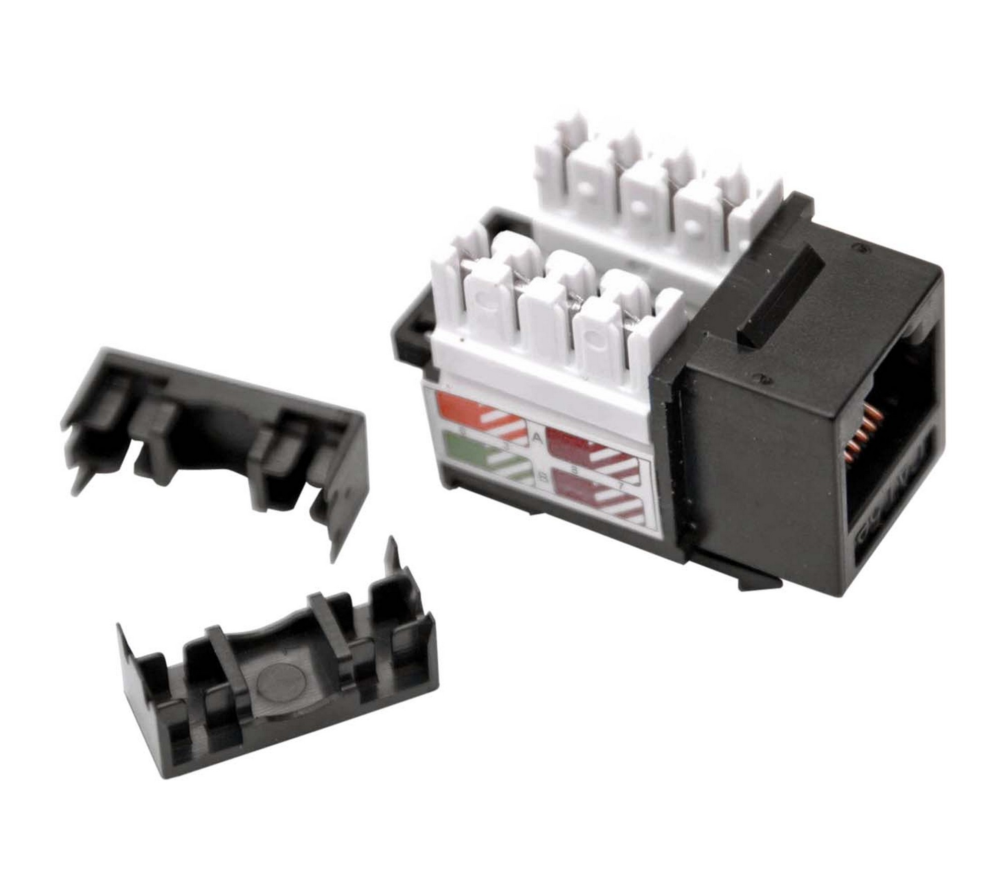 TELEX KSL5EUTPB LEXI-Net Keystone Cat 5e UTP DUAL + oko černý